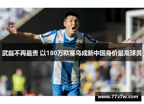 武磊不再最贵 以180万欧塞鸟成新中国身价最高球员